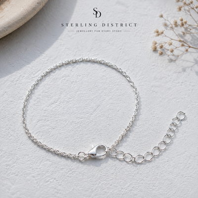 Sparkling Chain Bracelet - worn 1